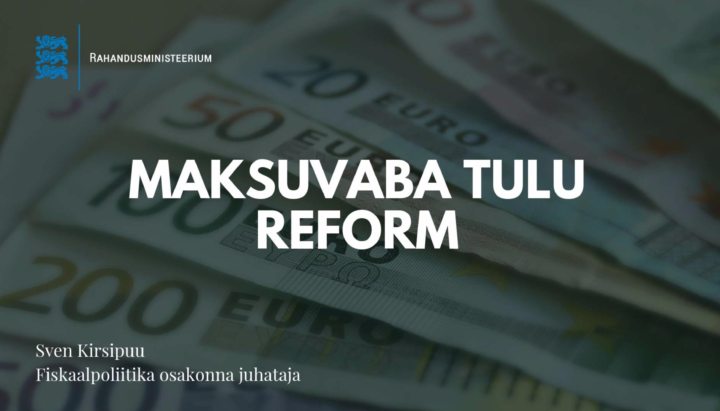 maksuvaba tulu reform 3001201slaid