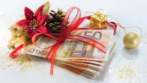 jõulupreemia raha kingitus euro